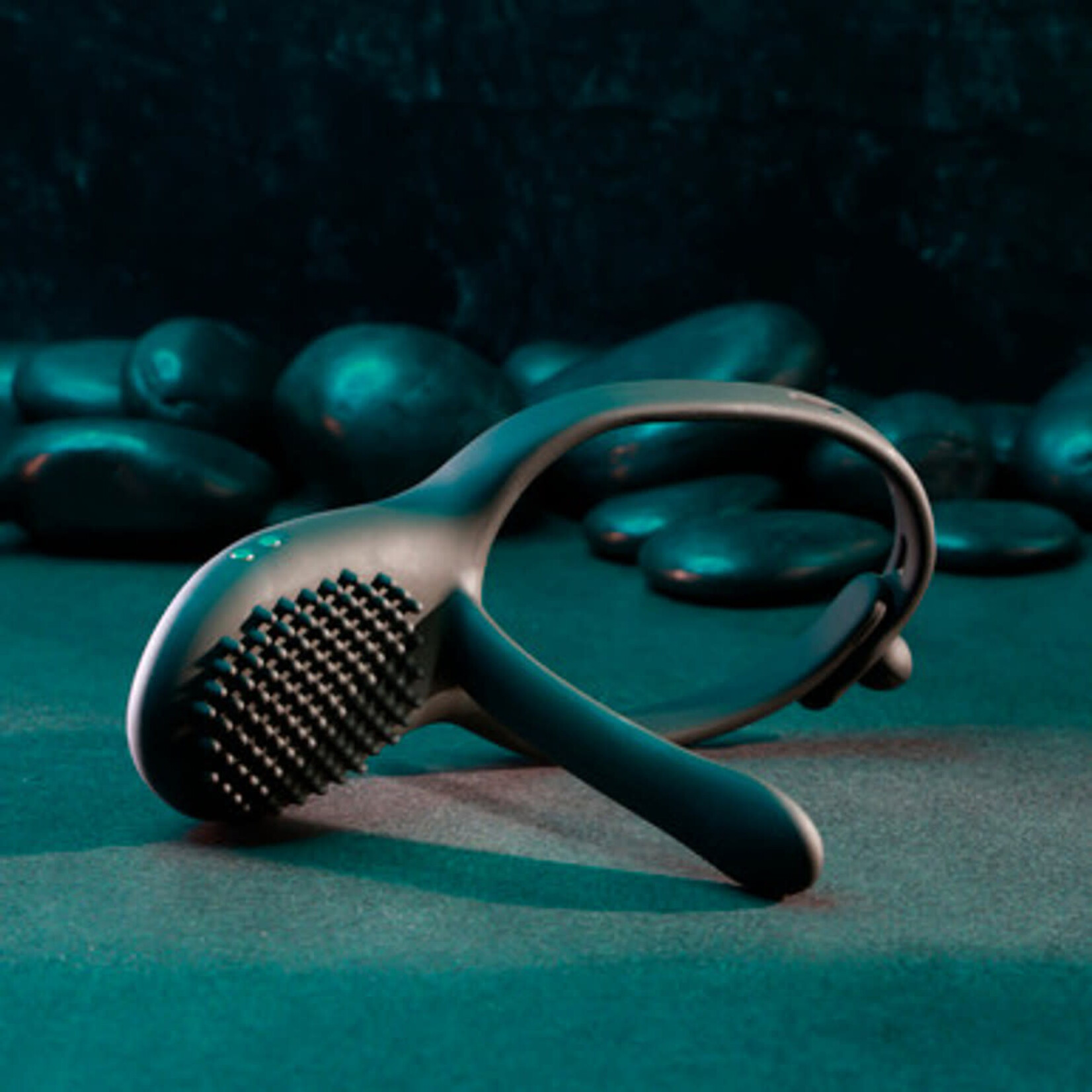 Zero Tolerance Mr. Tickler Rechargeable Silicone Cock Ring with Remote Control - Black