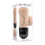 Zero Tolerance Tight Lipped Rechargeable Pussy Masturbator - Vanilla