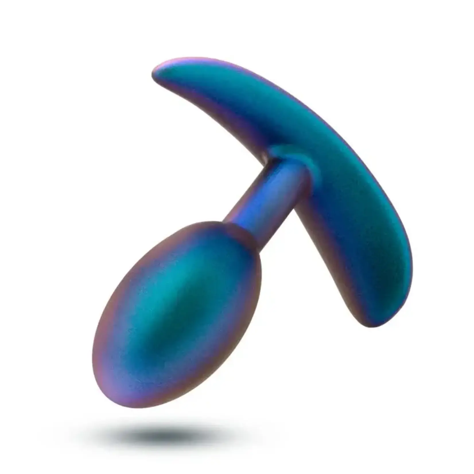Anal Adventures Matrix Nebula Plug Silicone Anal Plug - Lunar Blue