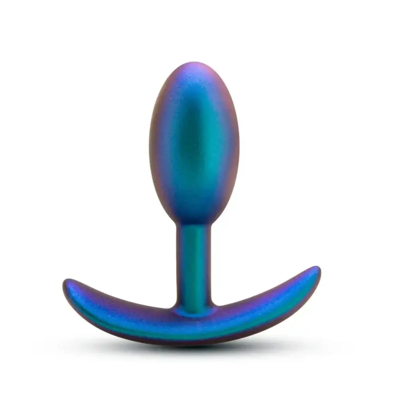 Anal Adventures Matrix Nebula Plug Silicone Anal Plug - Lunar Blue