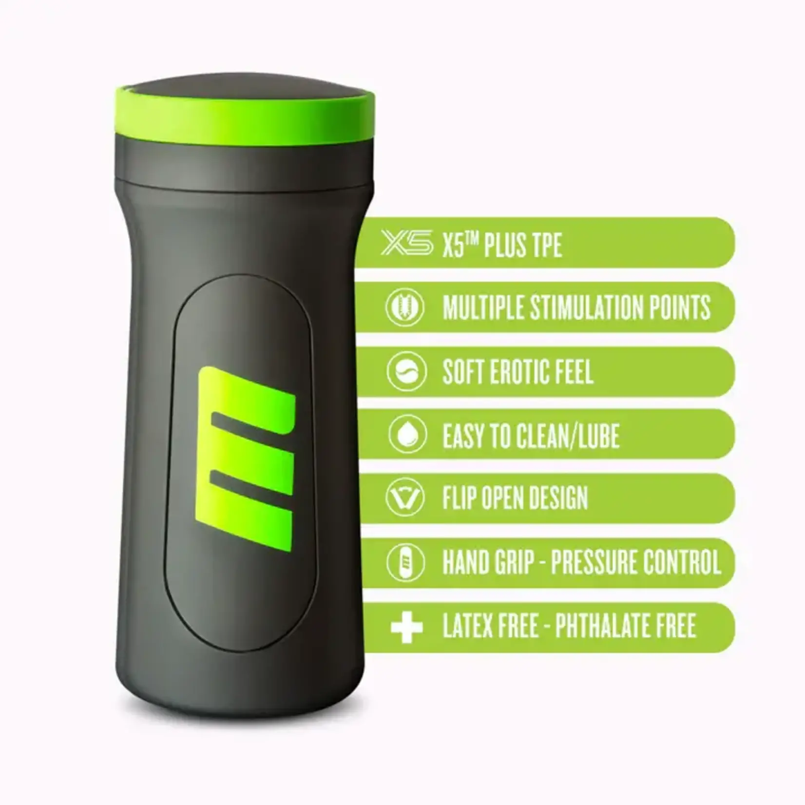 M For Men M2 Superior Stroker - Black/Green