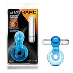 Stay Hard Vibrating Tongue Ring - Blue