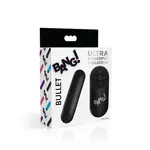 Bang! Vibrating Bullet with Remote Control - Black