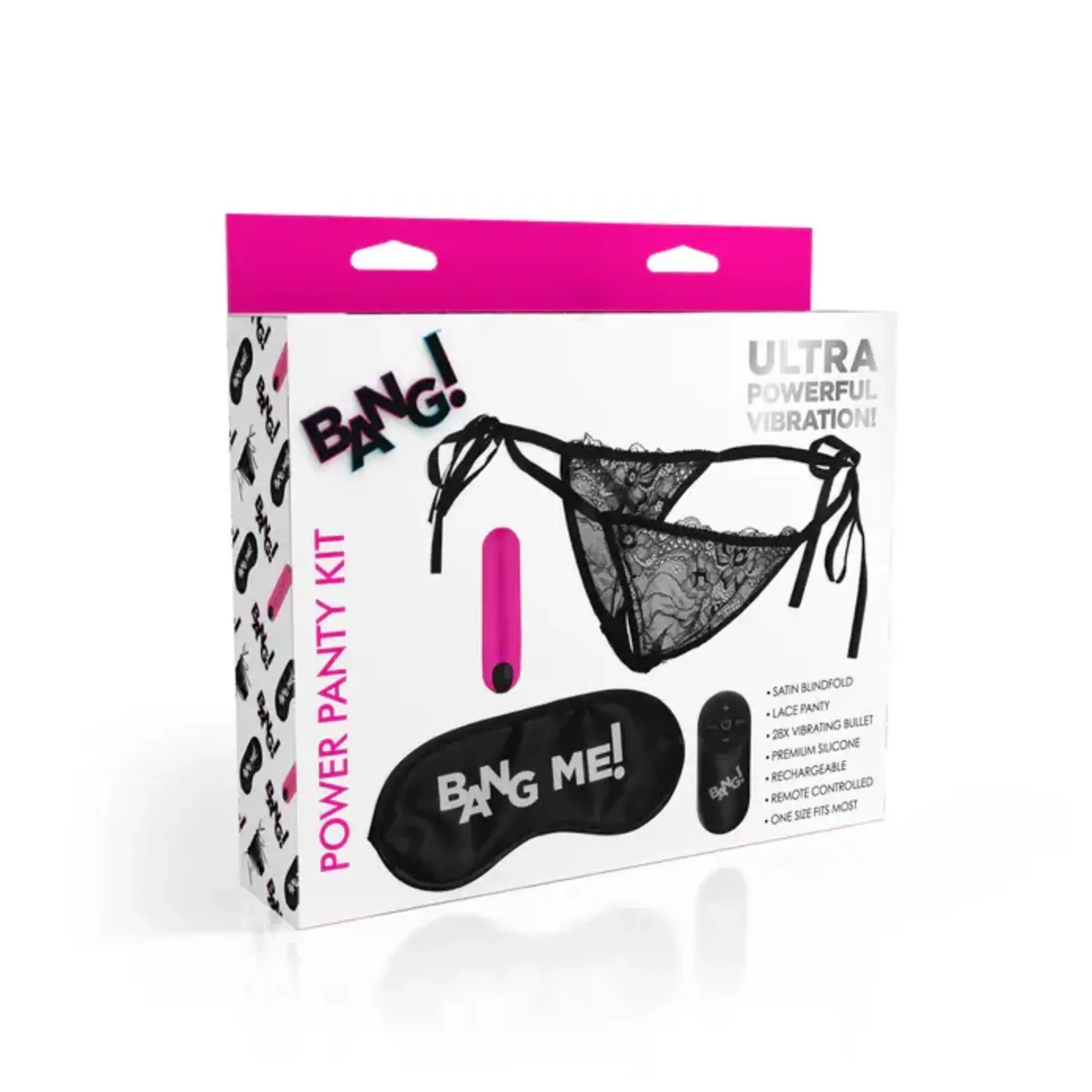 Bang! Power Panty Kit (Set of 3) - Pink