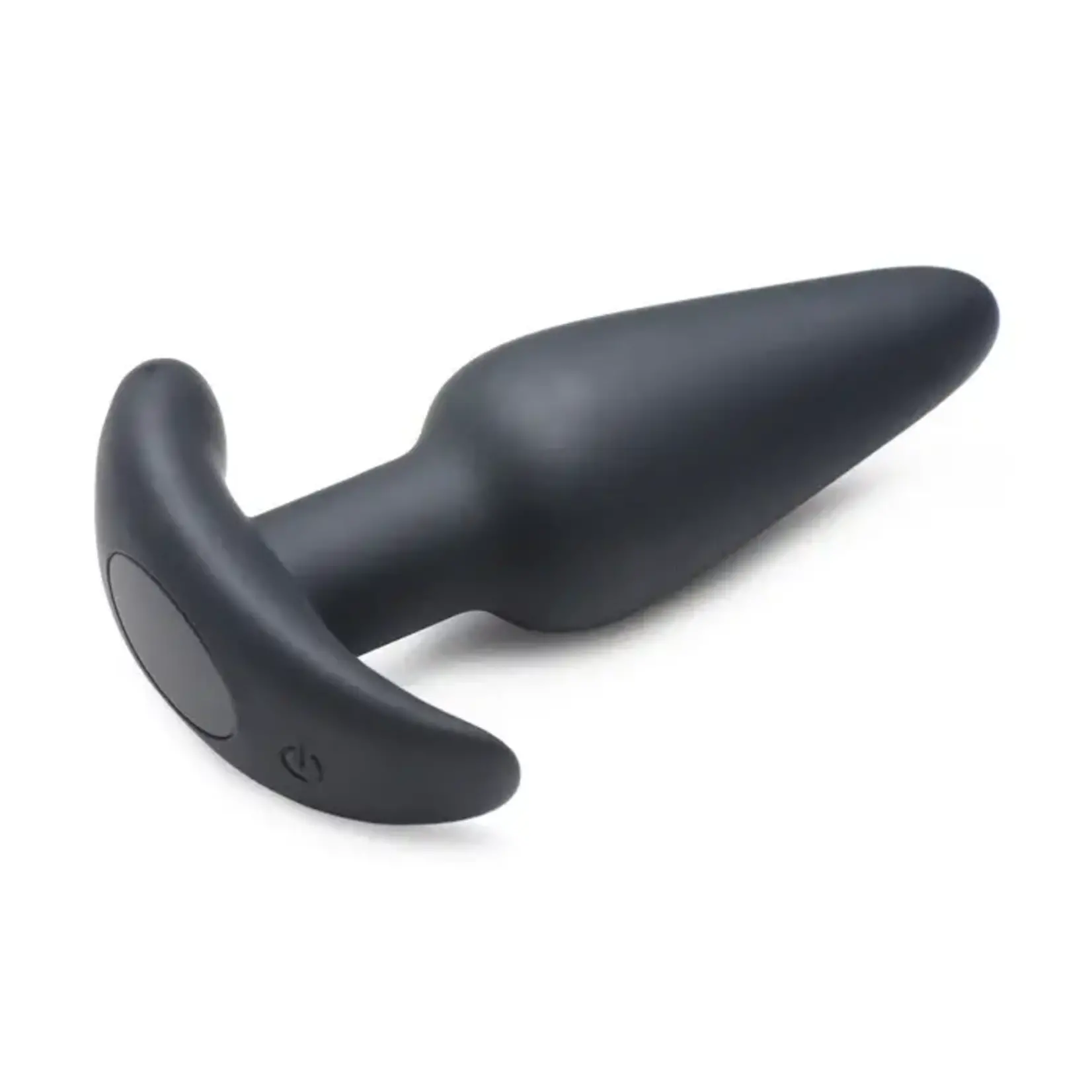 Bang! 21x Vibrating Silicone Rechargeable Butt Plug With Remote Control - Black