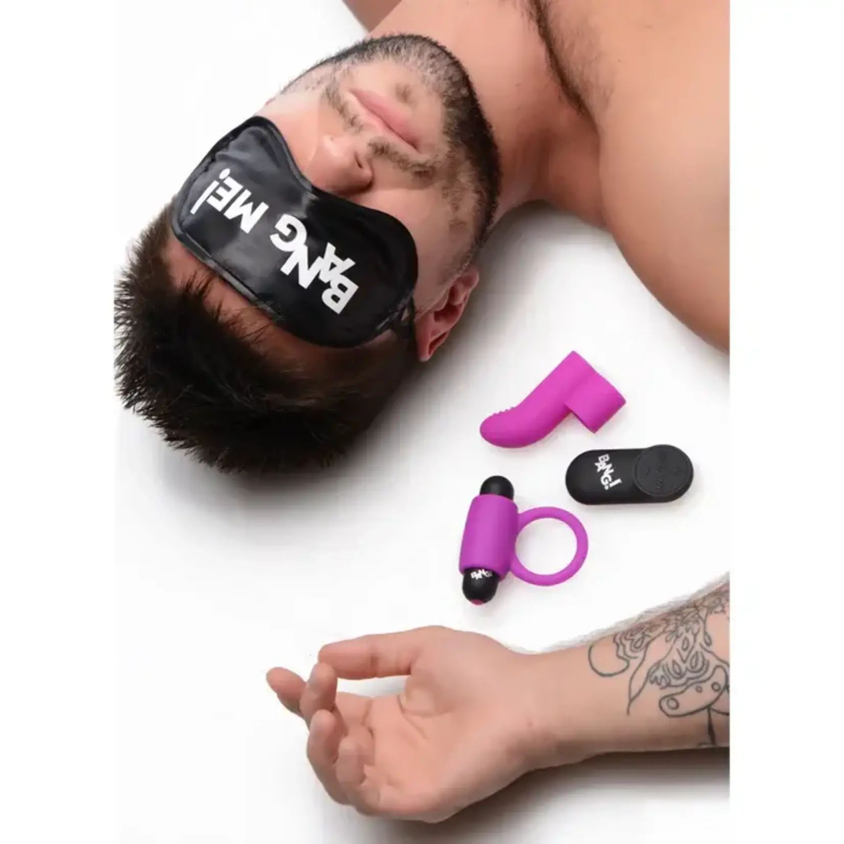 Bang! Couple's Love Ring Kit (Set of 4) - Purple