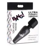 Bang! 10X Vibrating Mini Rechargeable Silicone Wand - Black