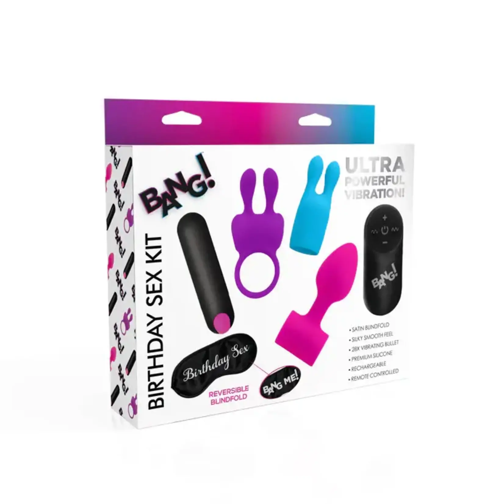 Bang! Birthday Sex Kit - Multi Color