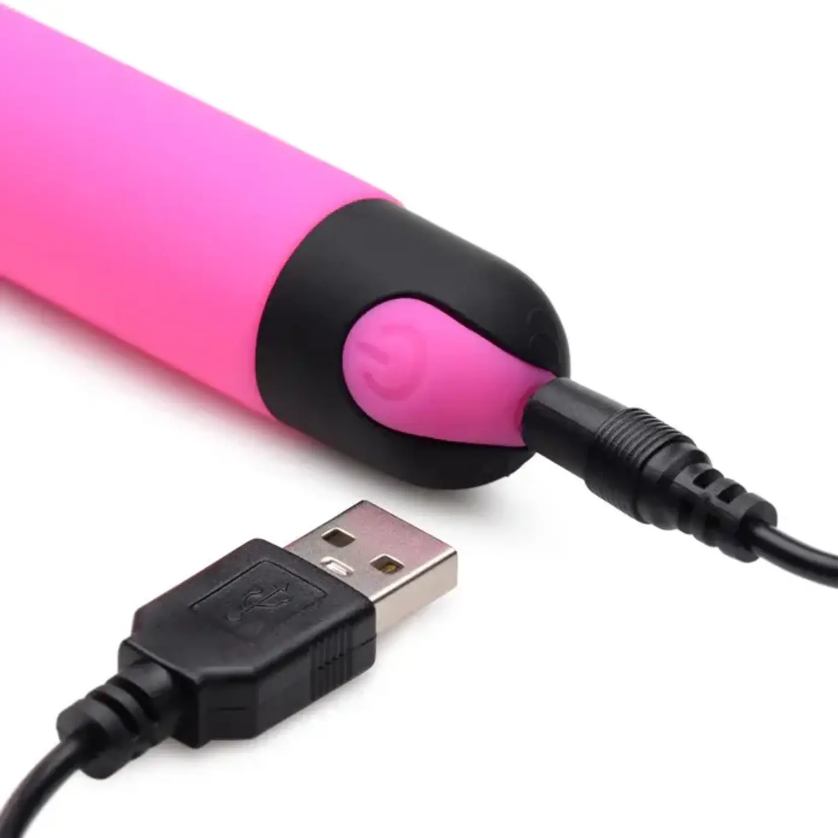 Bang! 10X Rechargeable Silicone G-Spot Vibrator - Pink
