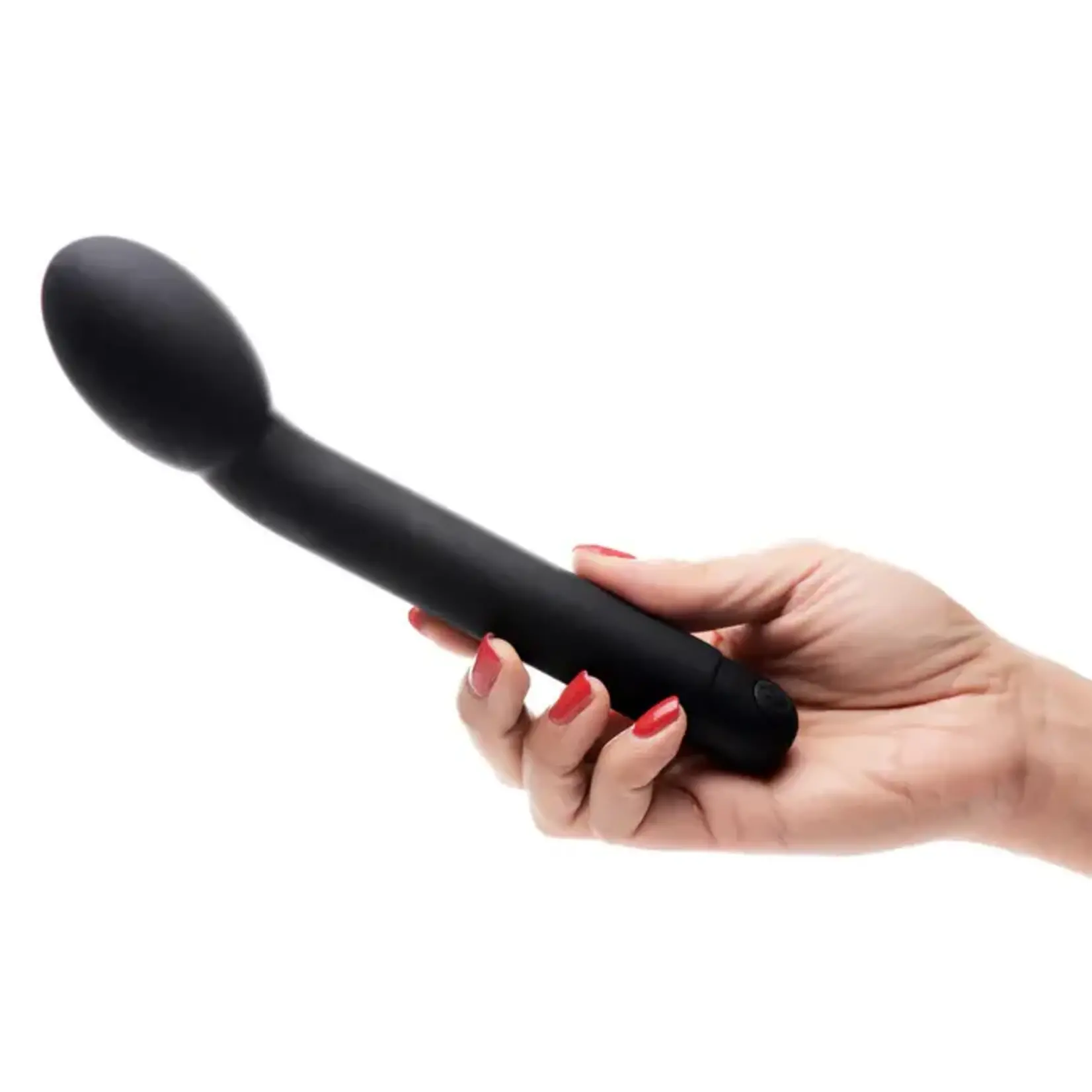 Bang! 10X Rechargeable Silicone G-Spot Vibrator - Black