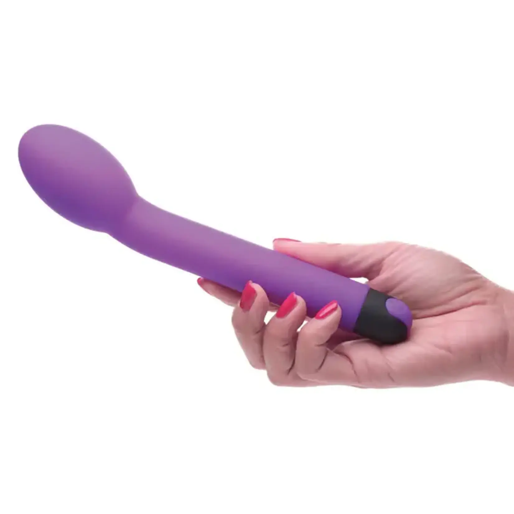 Bang! 10X Rechargeable Silicone G-Spot Vibrator - Purple