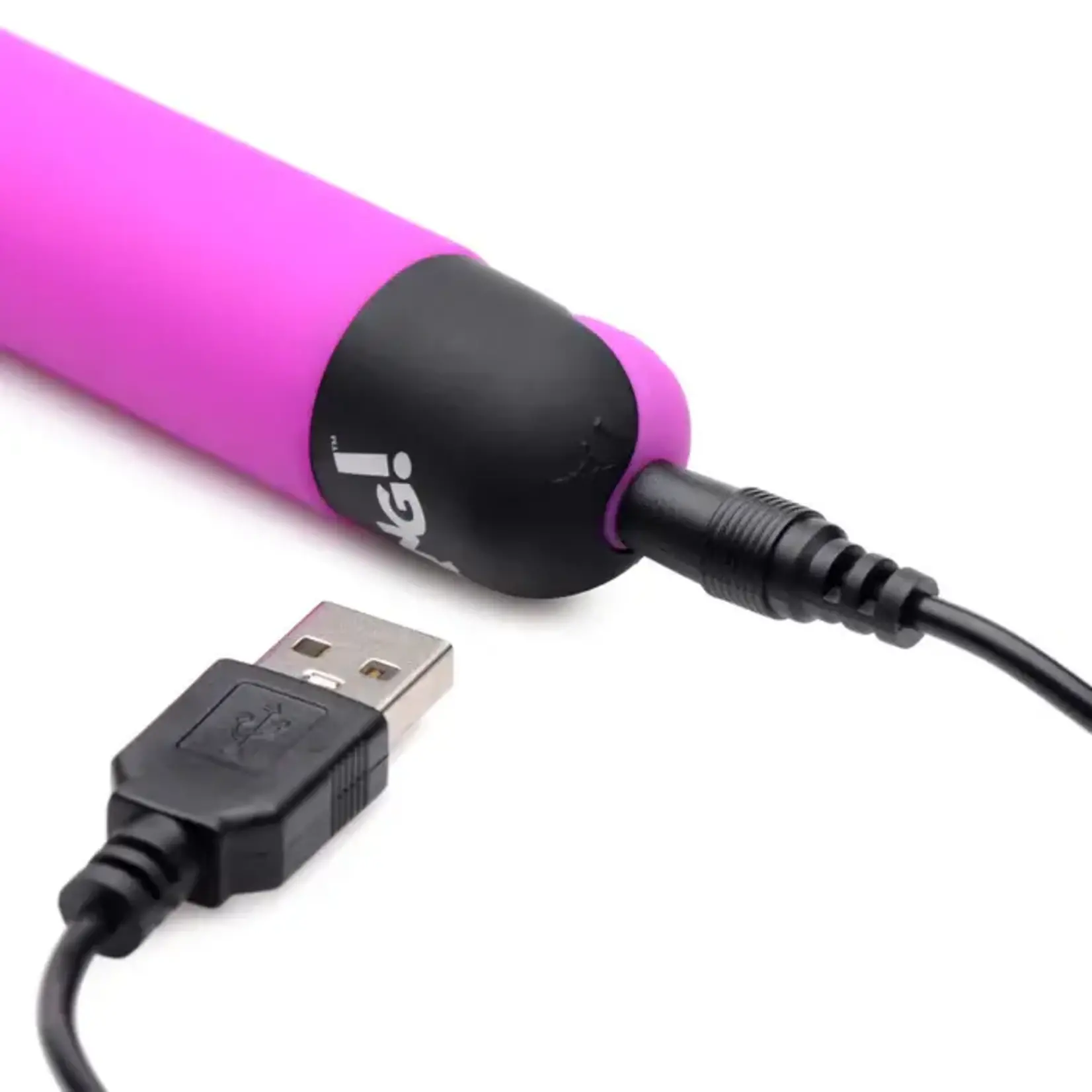Bang! 10X Rechargeable Silicone G-Spot Vibrator - Purple