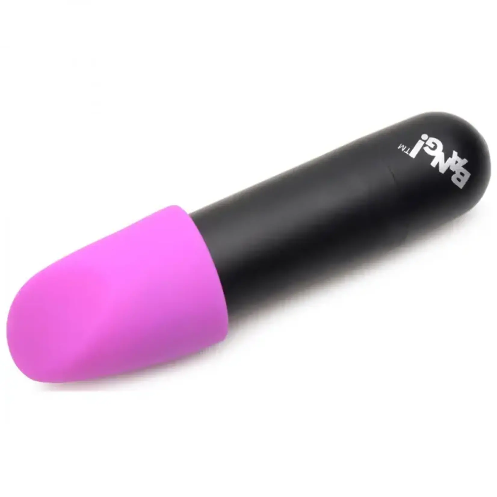 Bang! Rechargeable Bullet with 4 Attachments - Black
