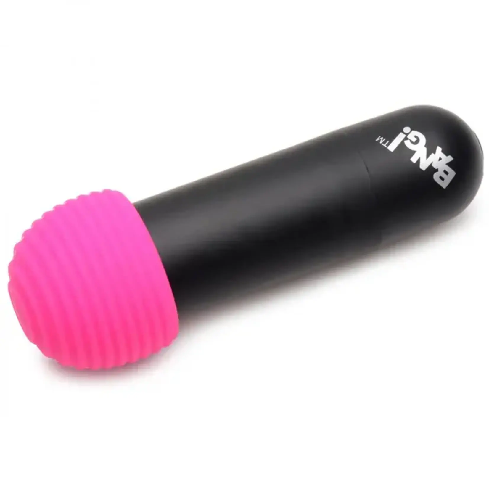 Bang! Rechargeable Bullet with 4 Attachments - Black