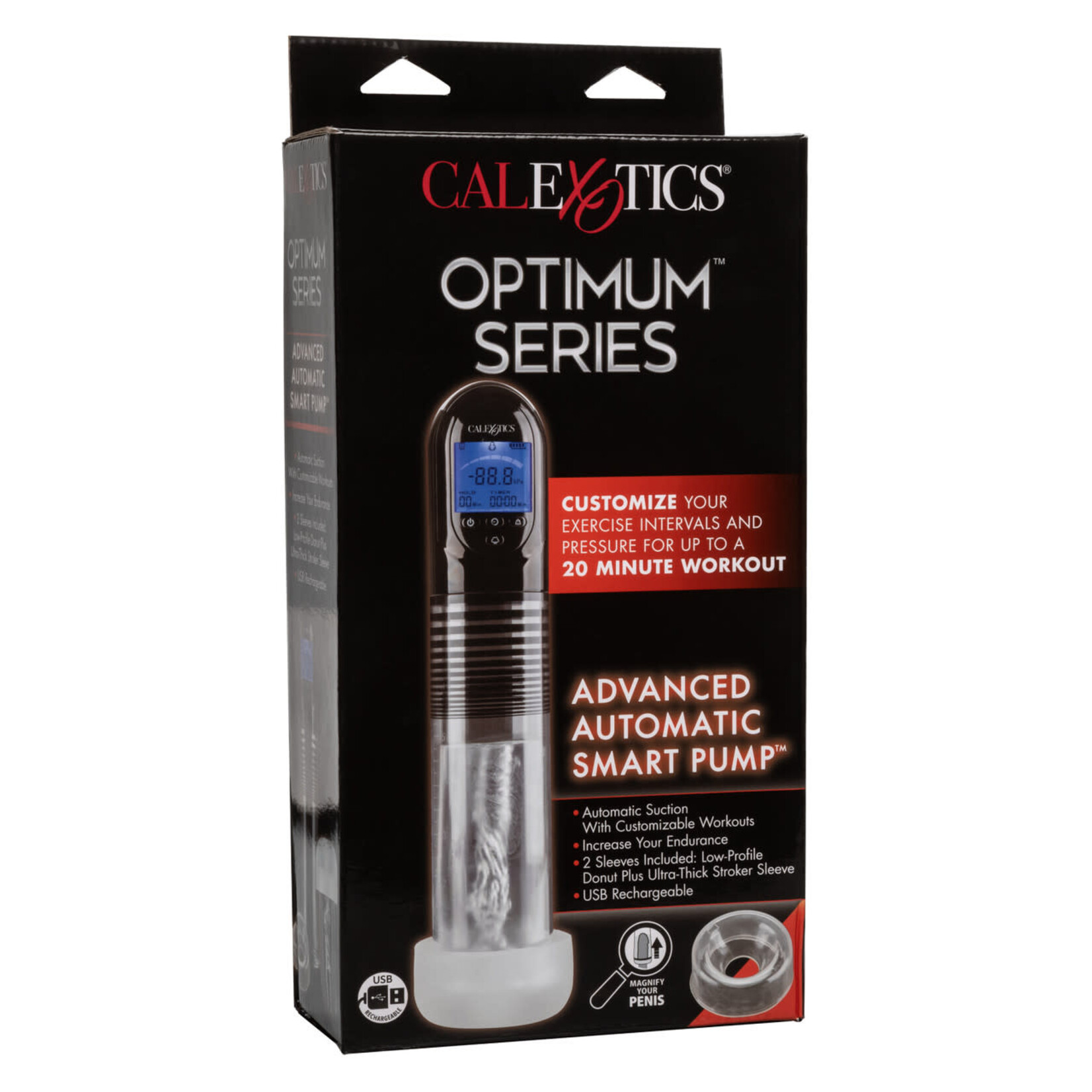 Optimum Series Rechargeable Advanced Automatic Smart Pump - Clear