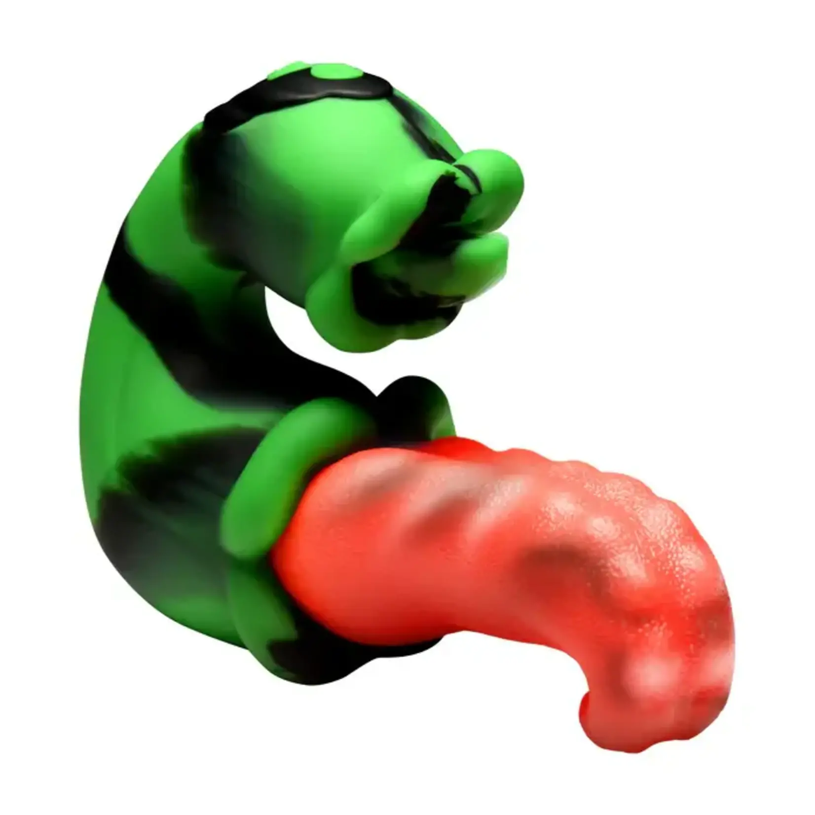 Creature Cocks Tongue Lasher Rechargeable Silicone Vibrator - Green