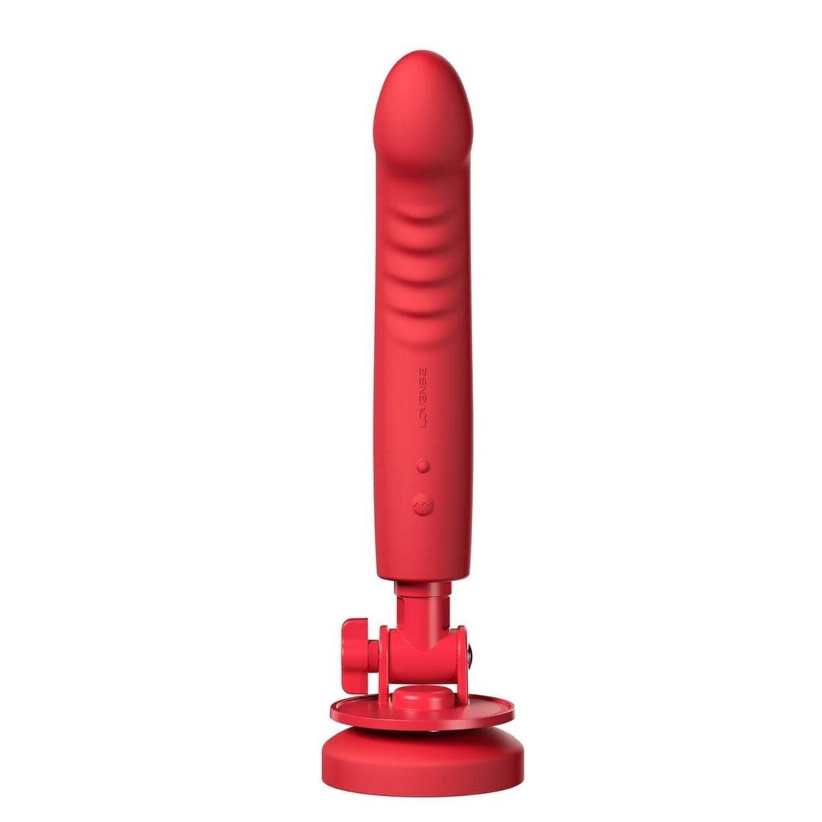 Lovense Mission 2 Silicone Rechargeable Vibrator - Red