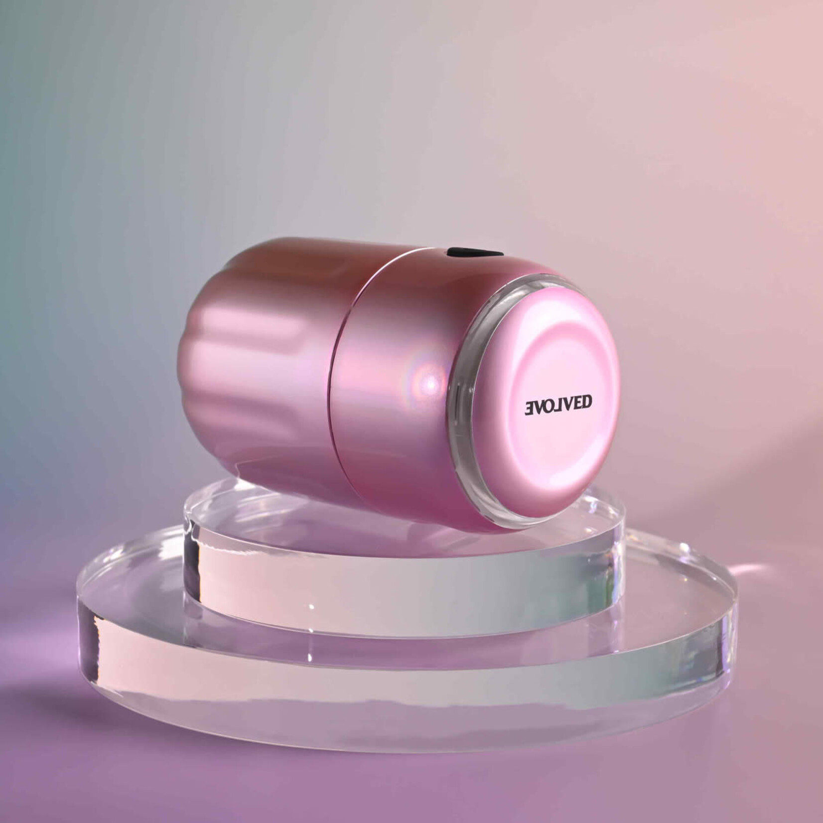 Vacation Vibes Vibrating Rechargeable Silicone Discreet Vibrator - Pink/Black