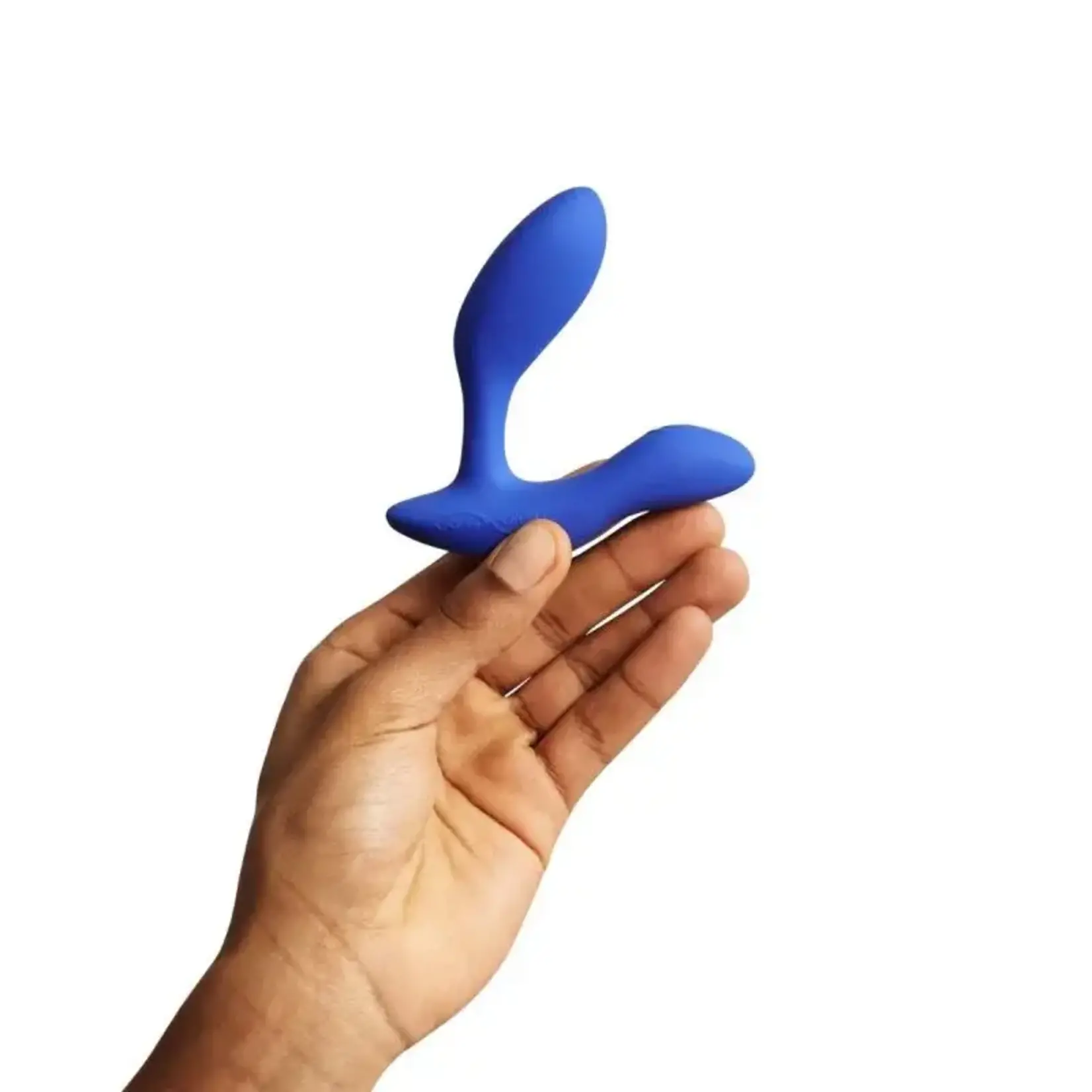 We-Vibe Vector+ Rechargeable Silicone Vibrating Prostate Massager with Remote Control - Royal Blue