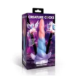 Creature Cocks Dream Rider Silicone Dildo - Multicolor