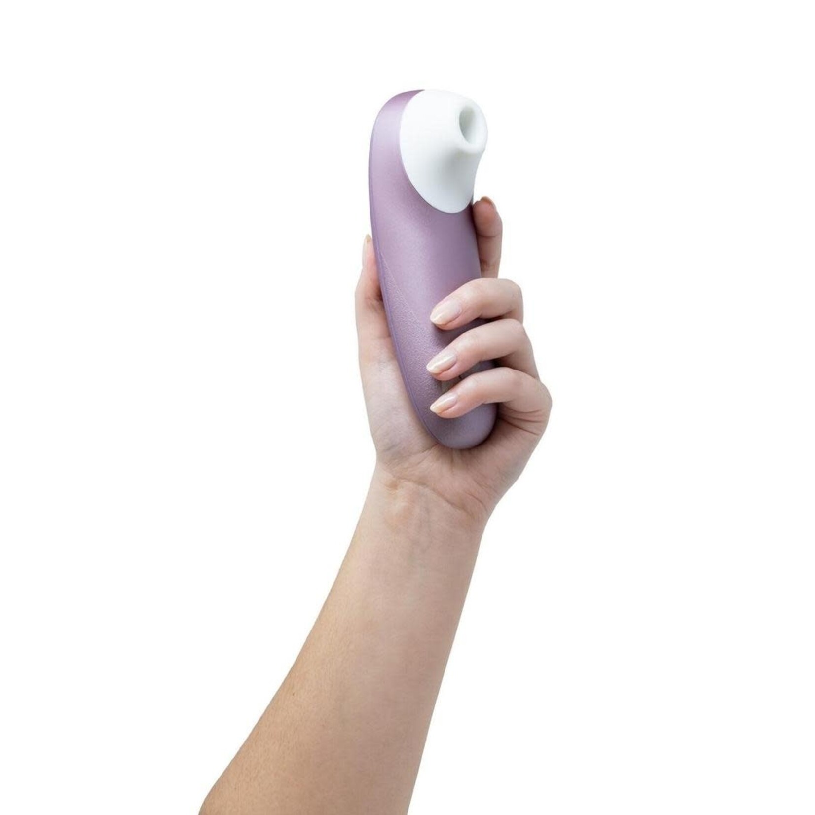 Womanizer Pro Rechargeable Silicone Air Pulse Clitoral Vibrator - Lavender/White