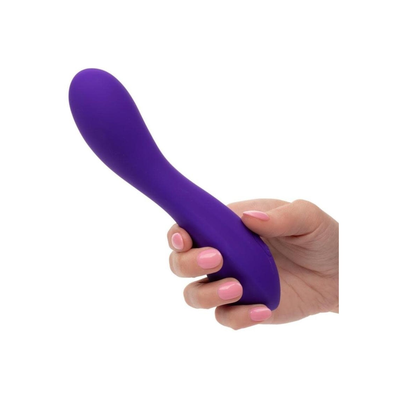 Flex Bend & Hold Rumbler Rechargeable Silicone Vibrator - Purple