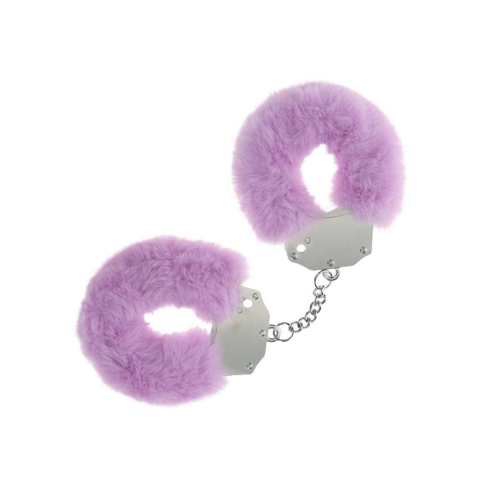 Ouch! Heavy-duty Fluffy Handcuffs - Lavender