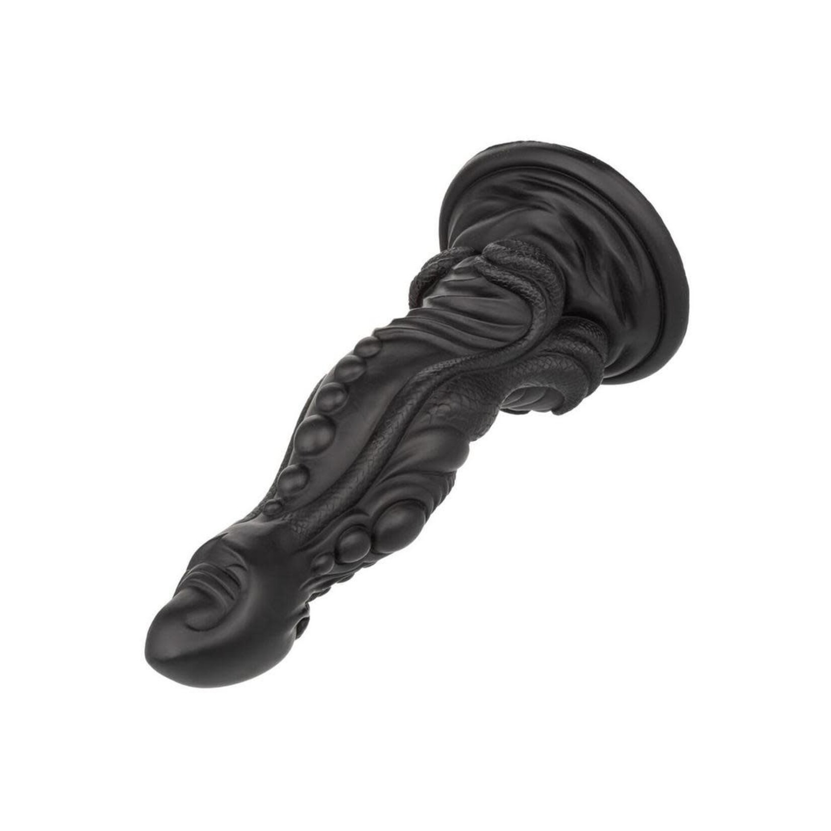 Monster Dong The Colossus Silicone Dildo 9.75in - Black