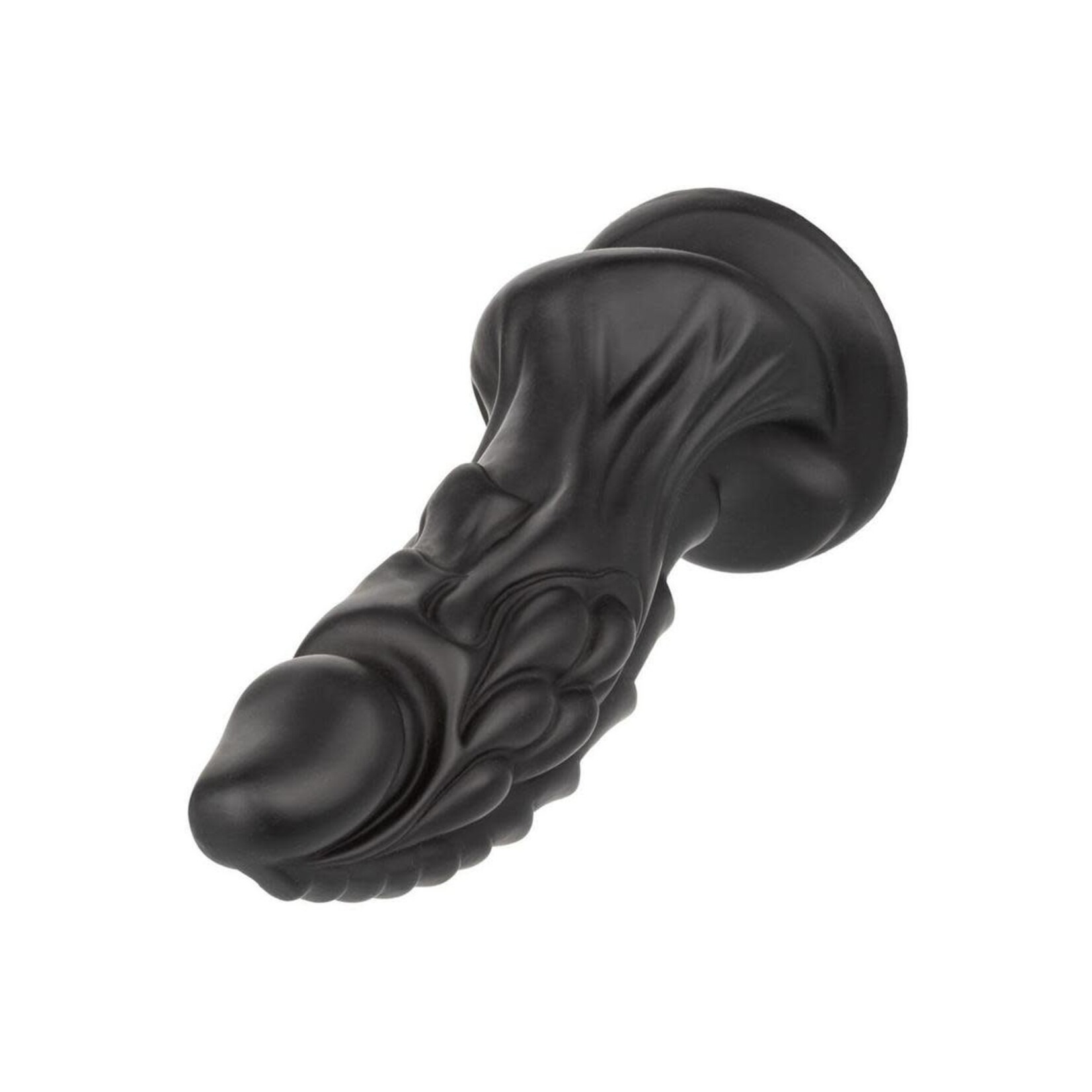 Monster Dong The Martian Silicone Dildo 7.75in - Black