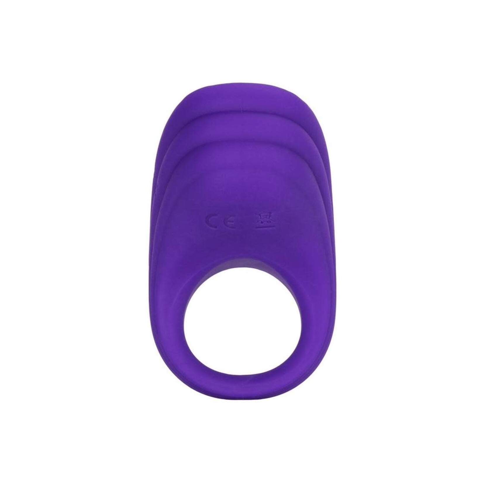 Silicone Rechargeable Passion Enhancer Cockring Waterproof Purple