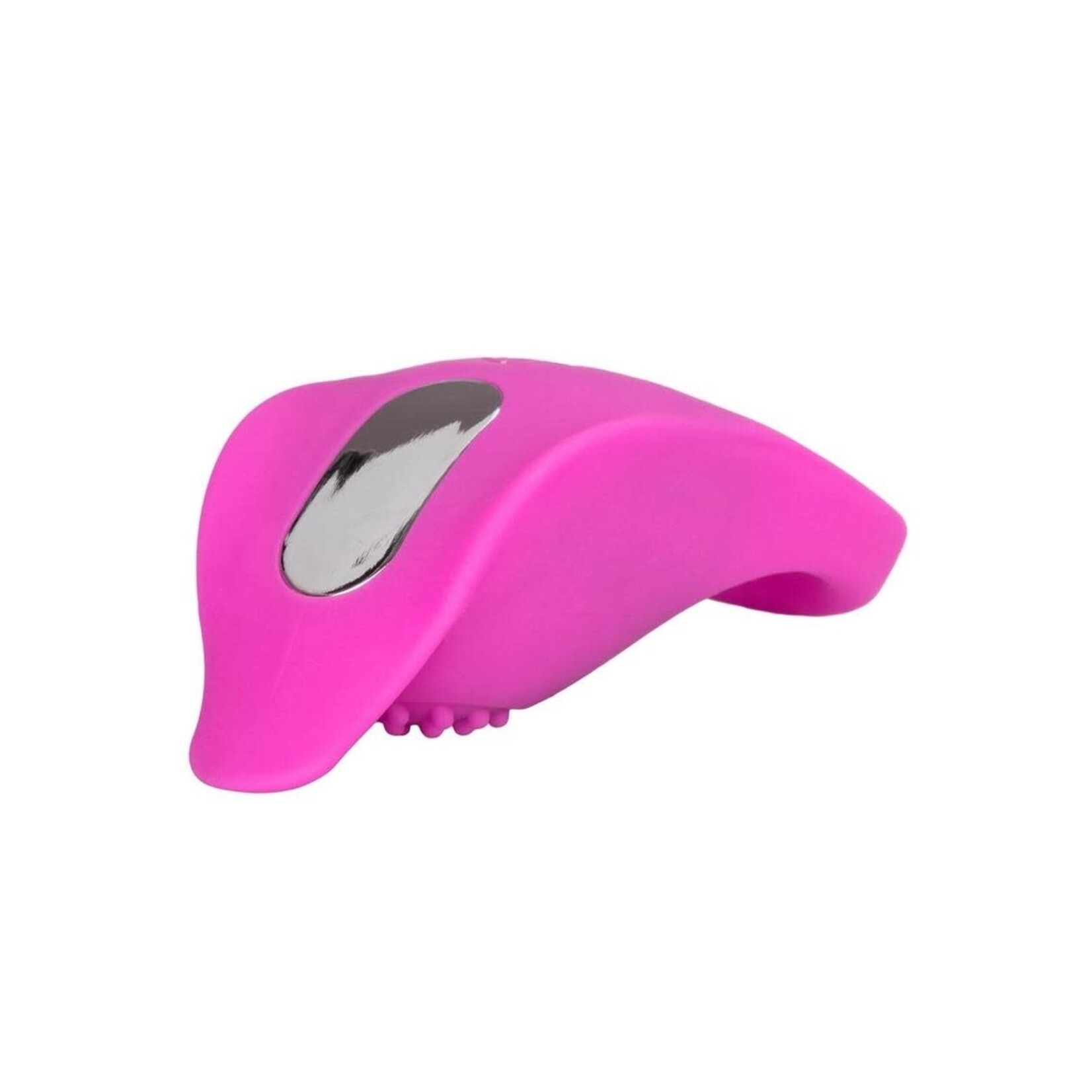 Silicone Rechargeable Teasing Enhancer Cockring Waterproof Pink