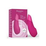 Womanizer Enhance Rechargeable Silicone Clitoral Stimulator - Vibrant Pink