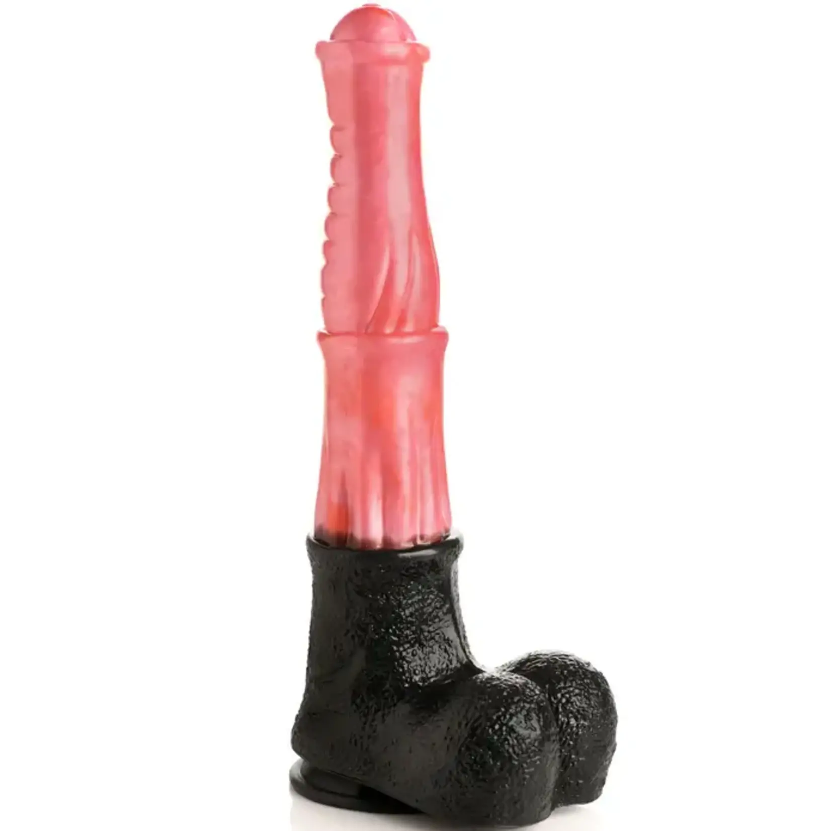 Creature Cocks Giant Centaur Silicone Dildo - XLarge - Pink/Black