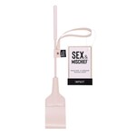 Sex & Mischief Peaches ‘n CreaMe Riding Crop - Ivory/Orange