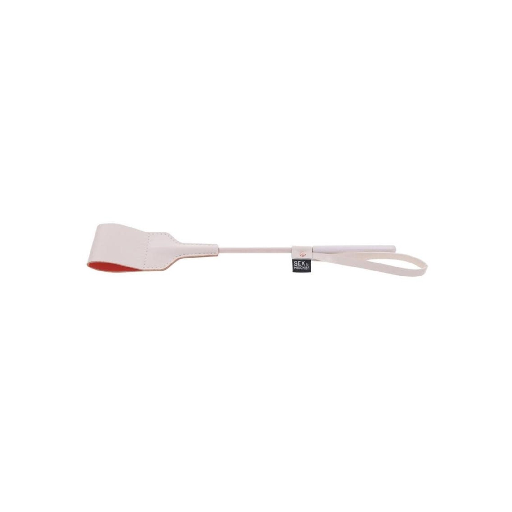 Sex & Mischief Peaches ‘n CreaMe Riding Crop - Ivory/Orange