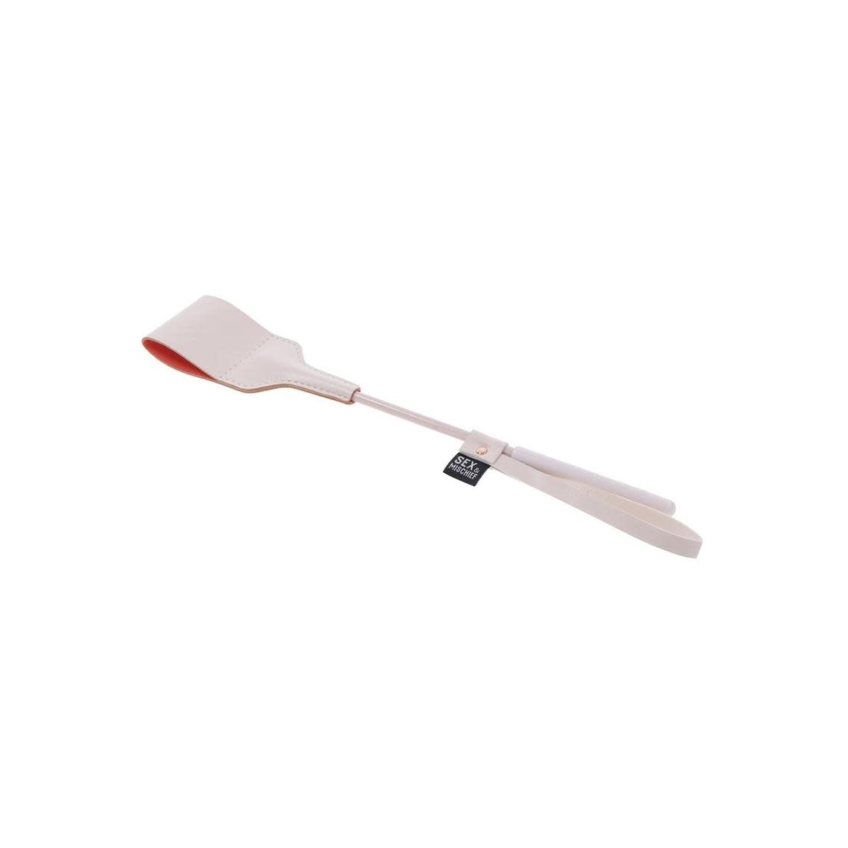 Sex & Mischief Peaches ‘n CreaMe Riding Crop - Ivory/Orange