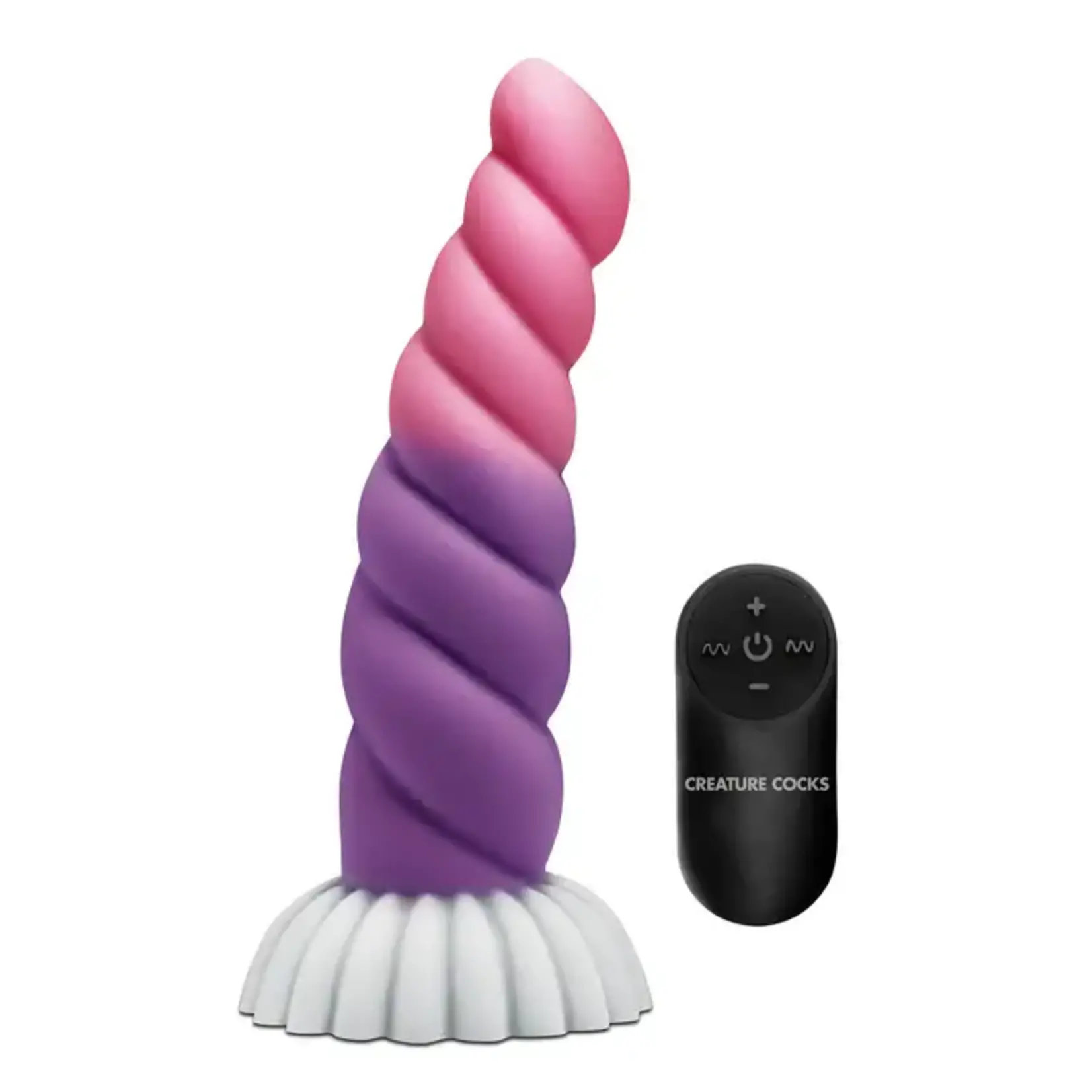 Creature Cocks Cloud Rider Unicorn Rechargeable Silicone Dildo - Multicolor