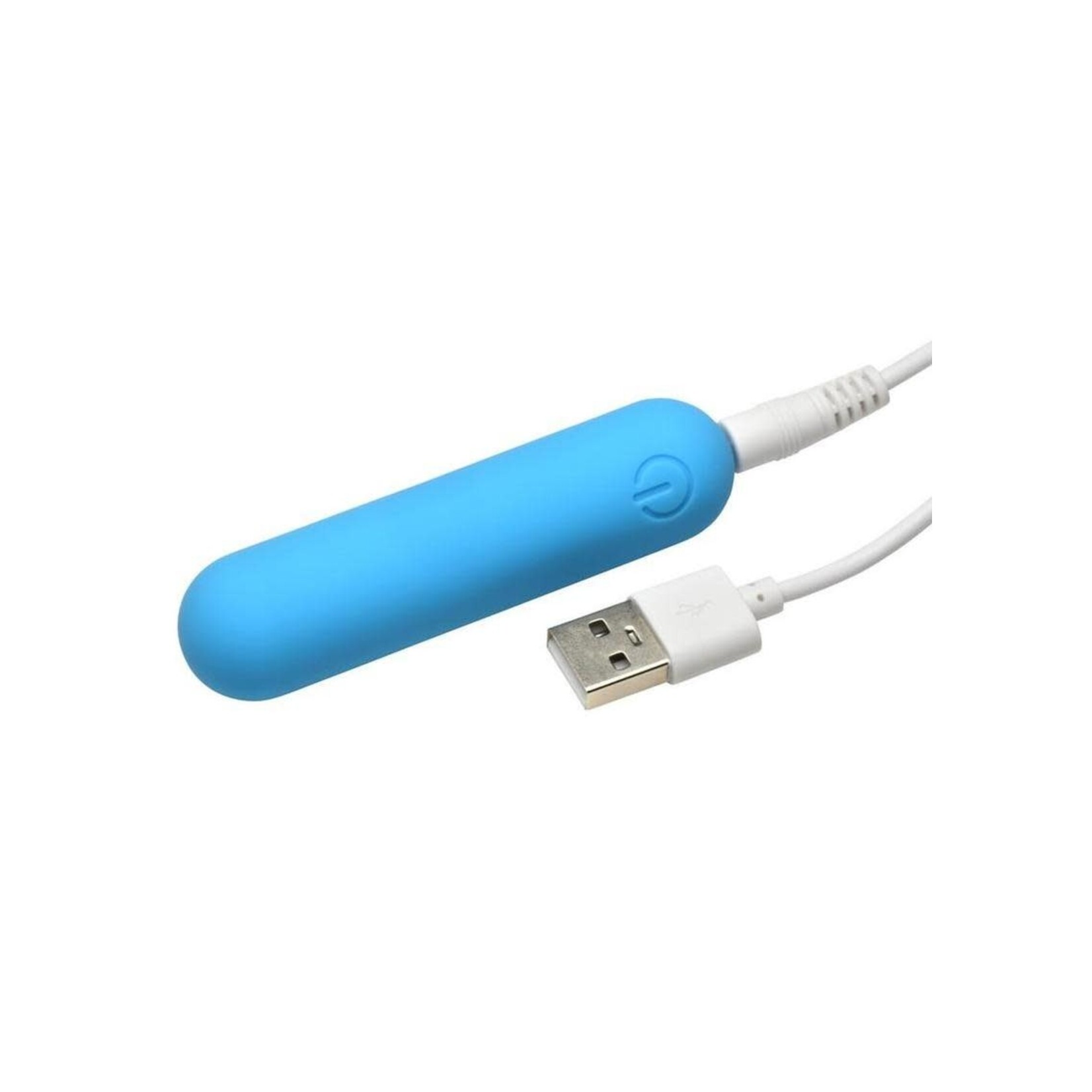 Bang Flexible Rechargeable Silicone Bullet - Blue