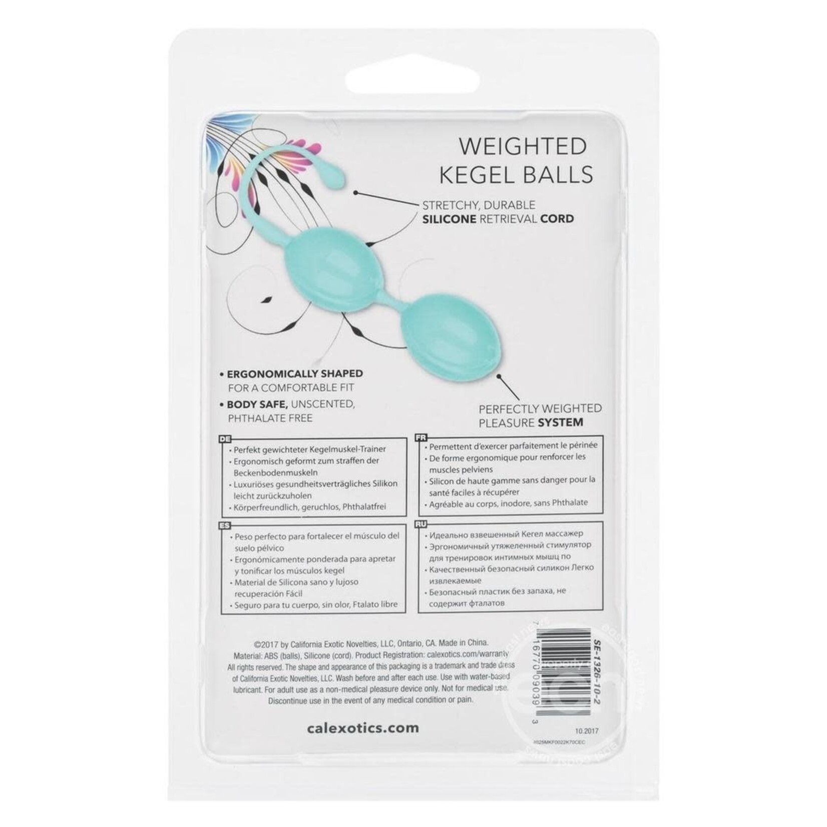 Weighted Kegel Balls-Teal