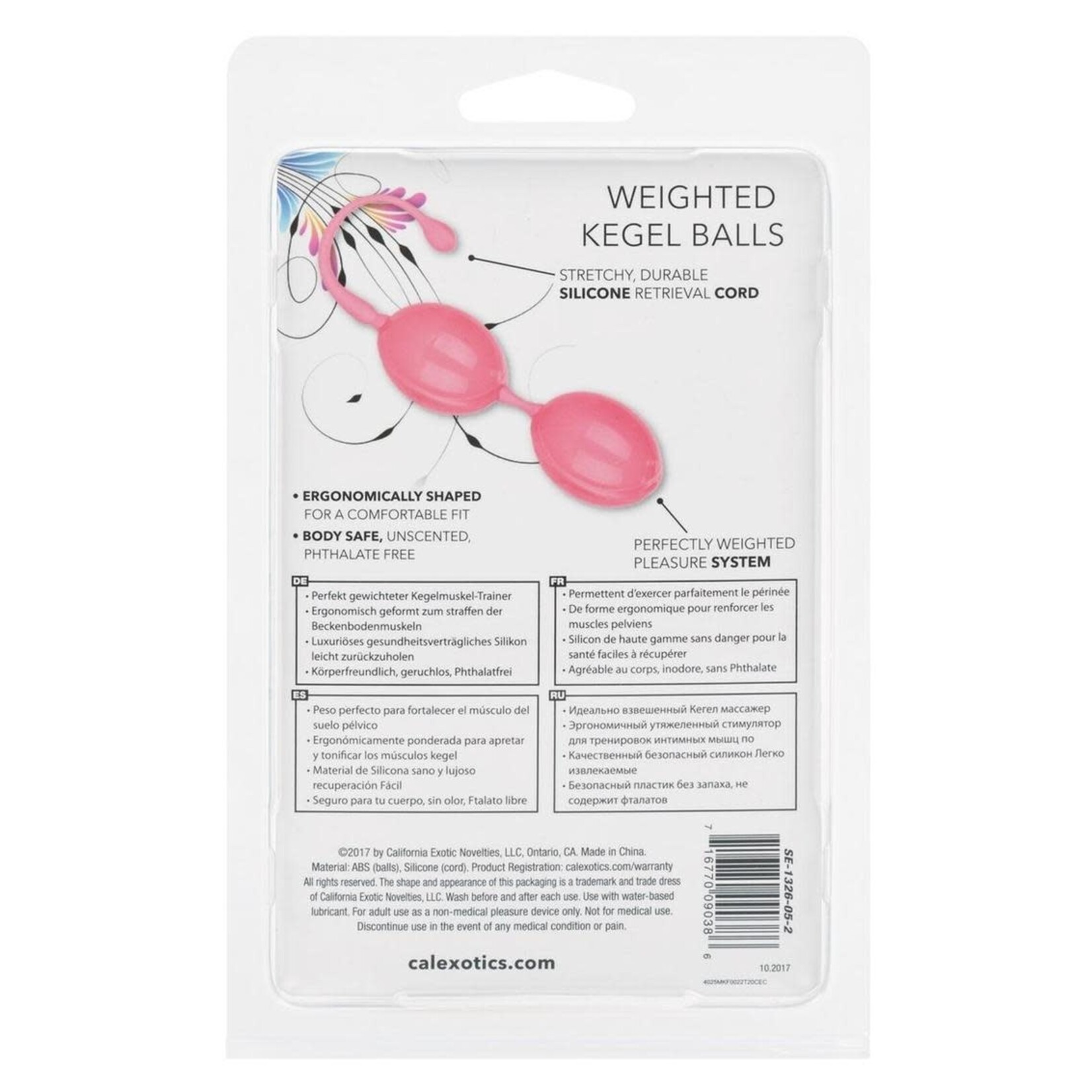 Weighted Kegel Balls-Pink