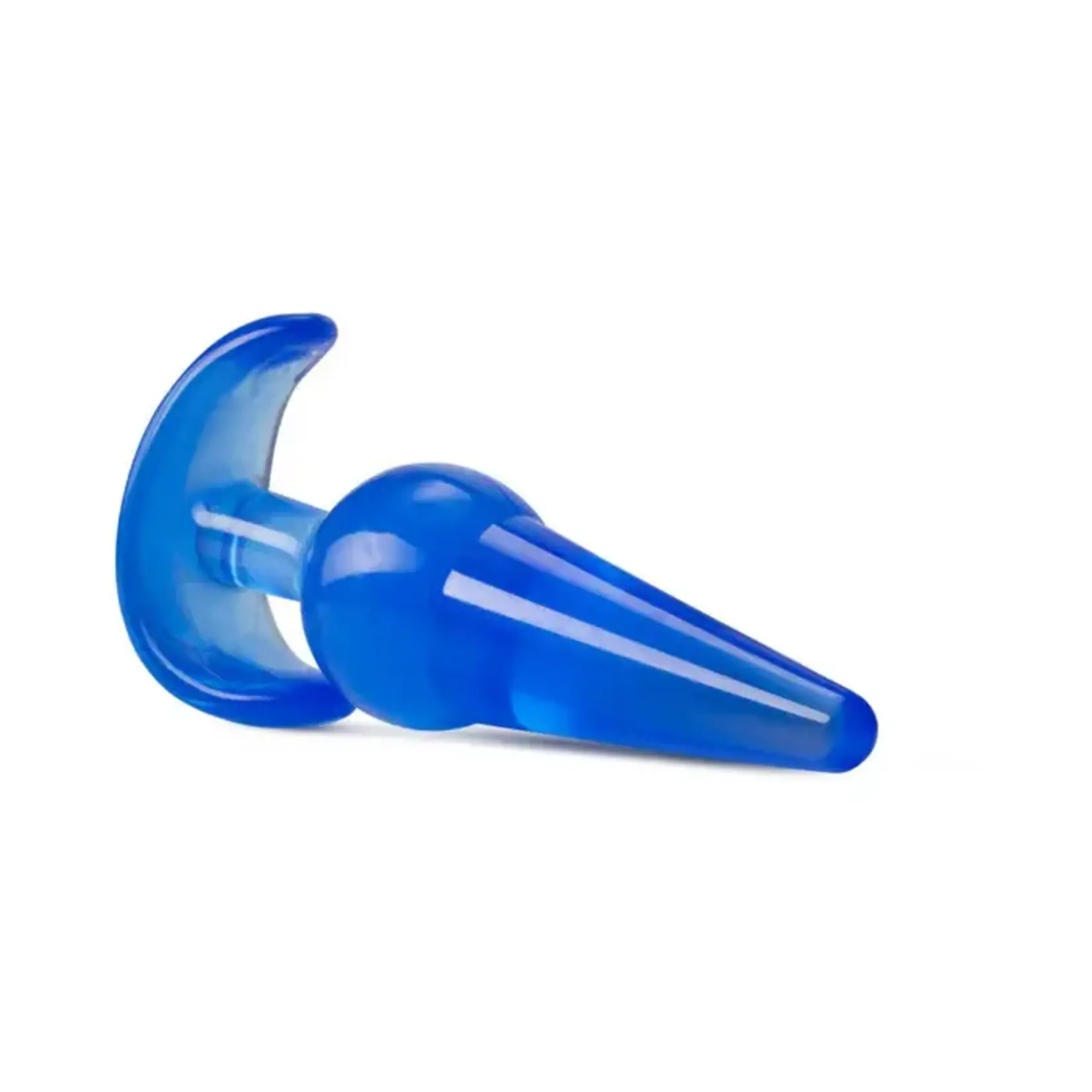 B Yours. Large Anal Plug-Blue