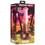 Creature Cocks Centaur Cock Silicone Dildo - Brown/Pink