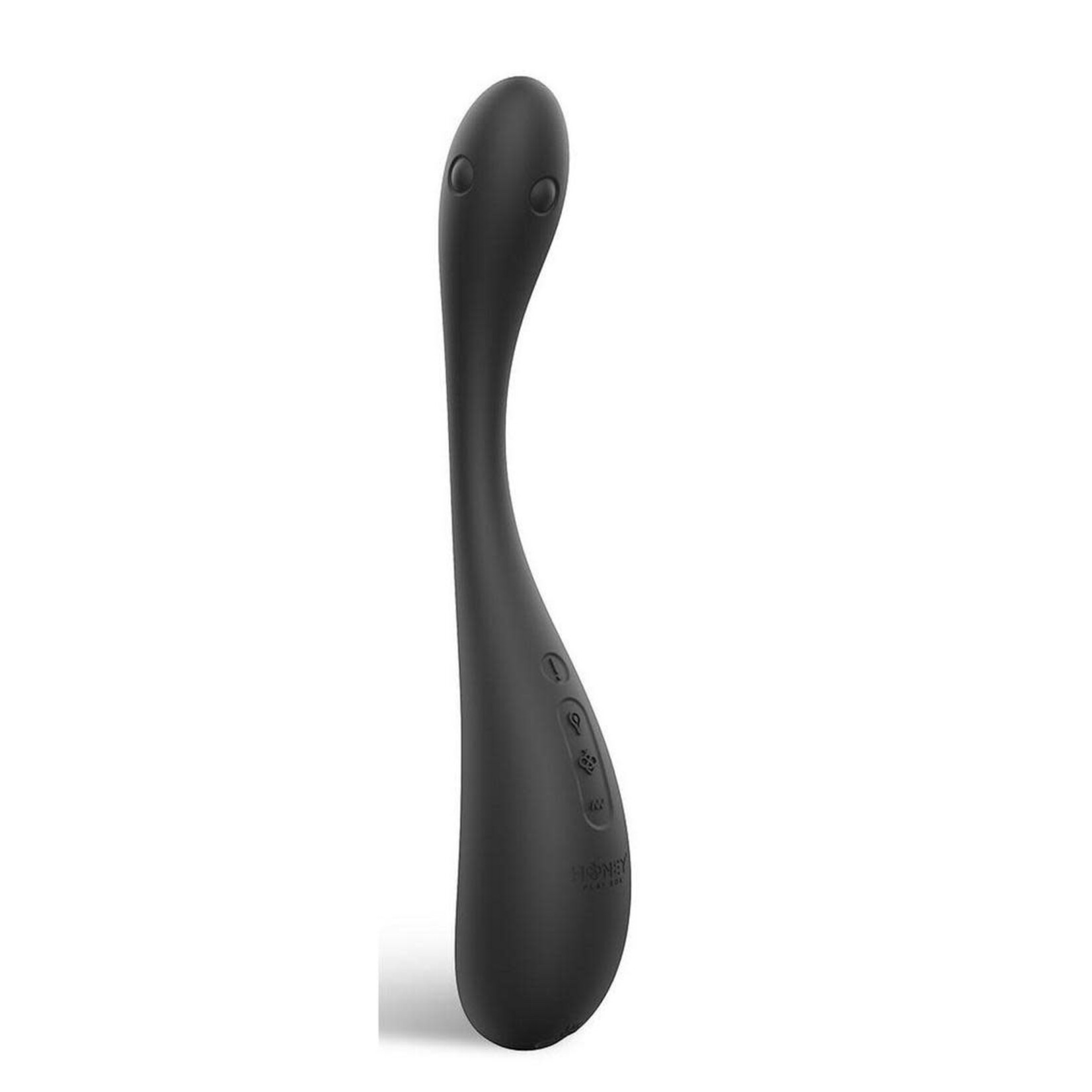 Puff App Control Inflatable Rechargeable Silicone Kegel Ball - Black