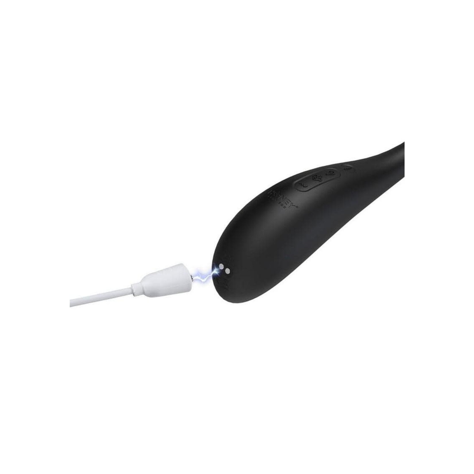 Puff App Control Inflatable Rechargeable Silicone Kegel Ball - Black