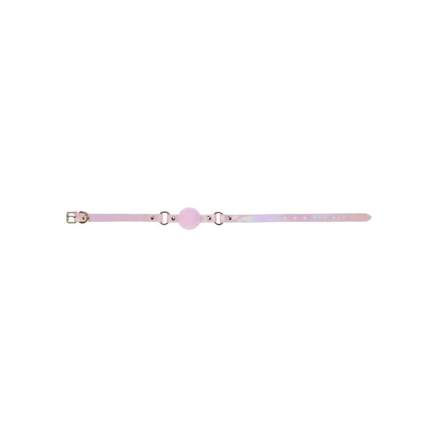 Ouch! Paris Collection Silicone Ball Gag - Pink