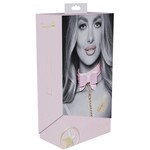 Ouch! Paris Collection Collar with Leash - Pink