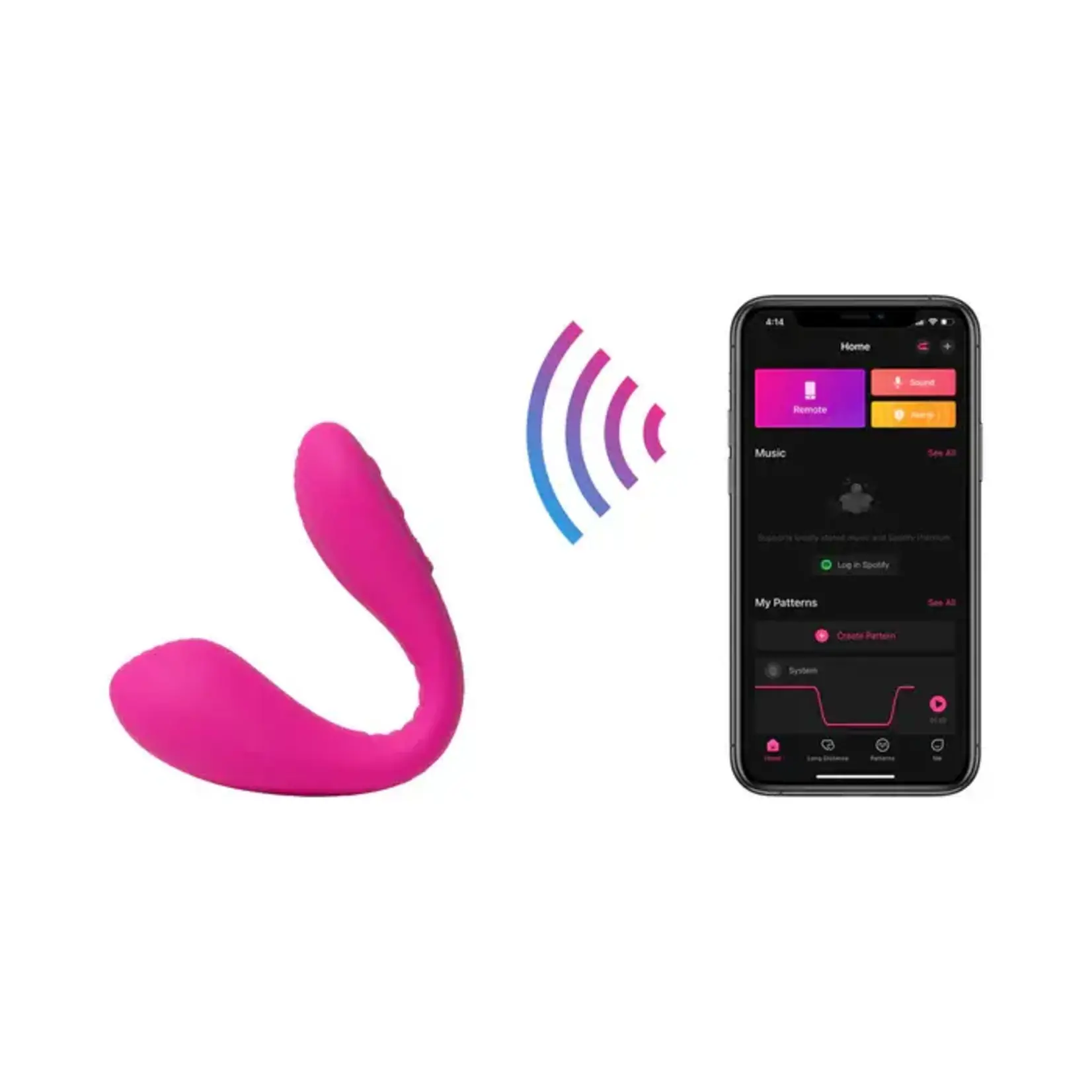Lovense Dual Stimulator Pink