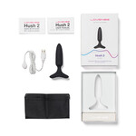 Lovense Hush 2 Bluetooth Remote-Controlled Vibrating Butt Plug XS 1in