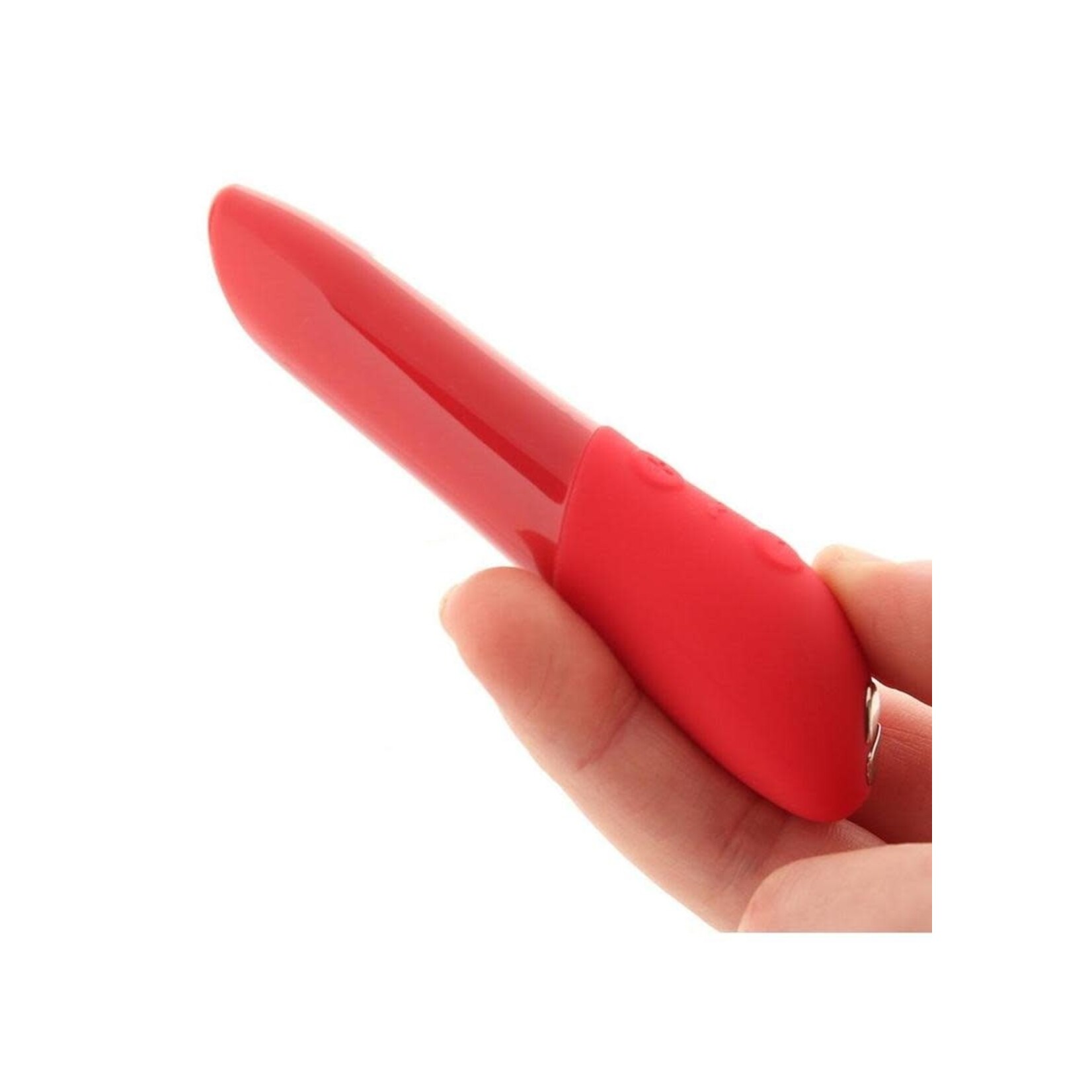 We-Vibe Tango X Rechargeable Clitoral Mini Bullet Vibrator - Cherry Red
