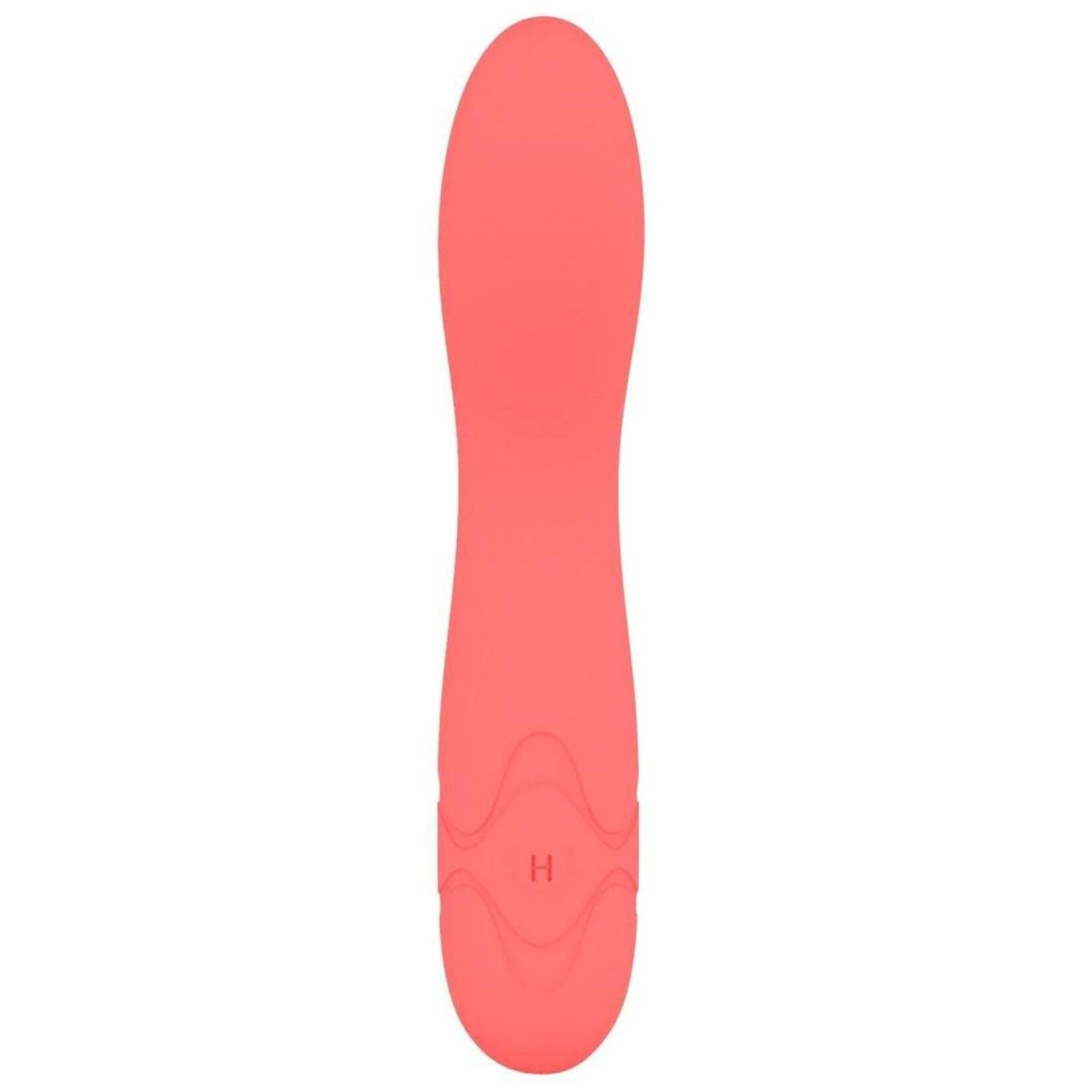 Hush Silicone G-Spot Vibrator - Coral